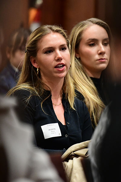 Fordham student Juliette Dixon
