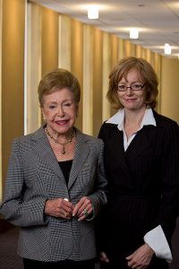 Mary Higgins Clark and Mary Bly