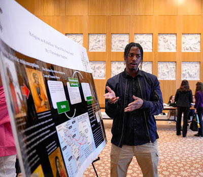 Christopher Supplee explored the role of Haitian Vodou in confronting the shared traumatic experience of slavery.