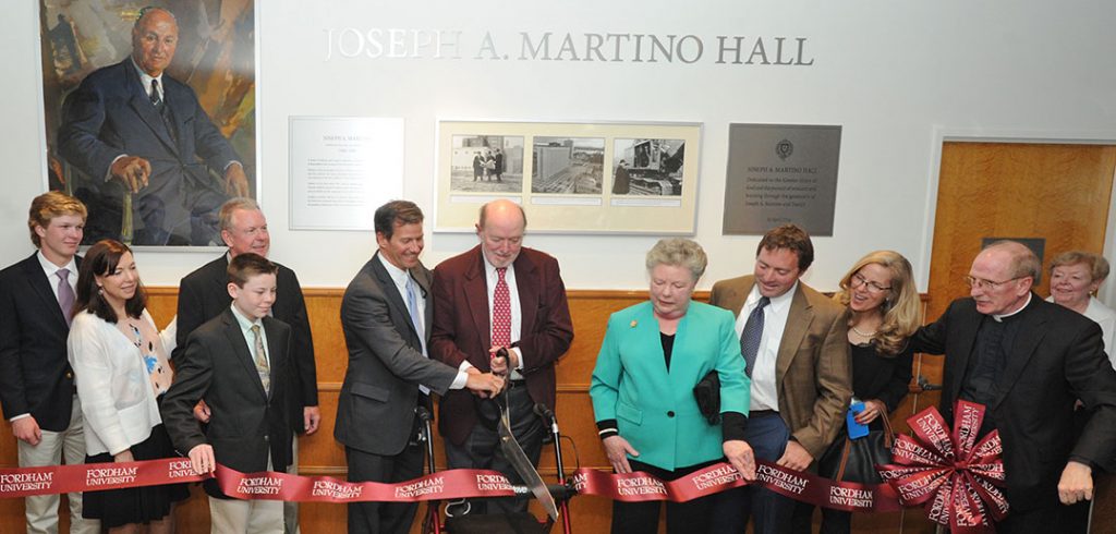 Martino Hall dedication