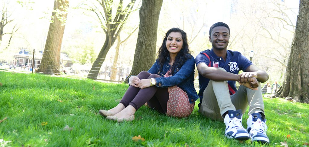 Wajiha Khan and Jalen Glenn