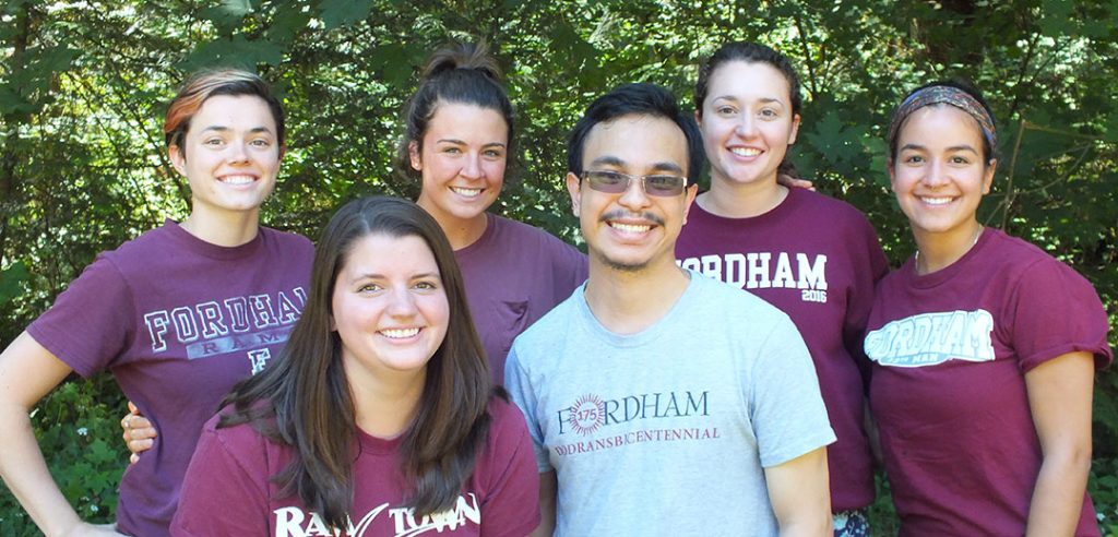 Fordham graduates and new members of JVC Northwest