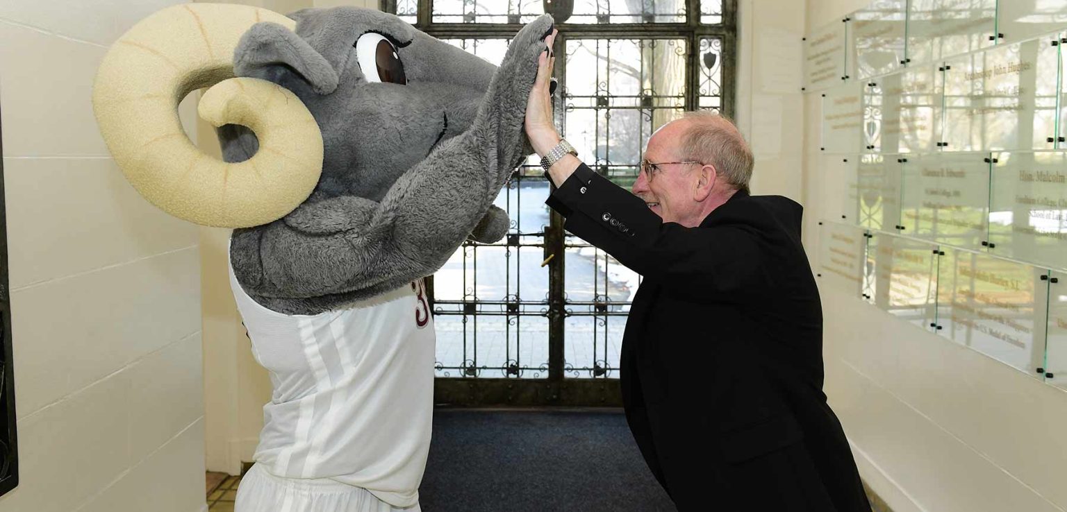 Fordham University celebrated its first-ever Giving Day on April 5, 2017.