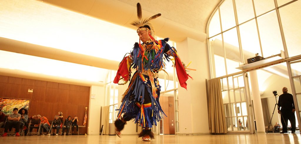 Native American dancer