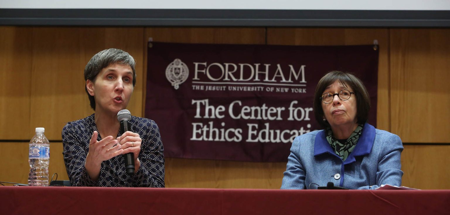 Linda Greenhouse, the Joseph Goldstein Lecturer in Law and Knight Distinguished Journalist-in-Residence at Yale Law School, and Nancy Berlinger, Ph.D., a research scholar at the Hastings Center, a bioethics research institute.