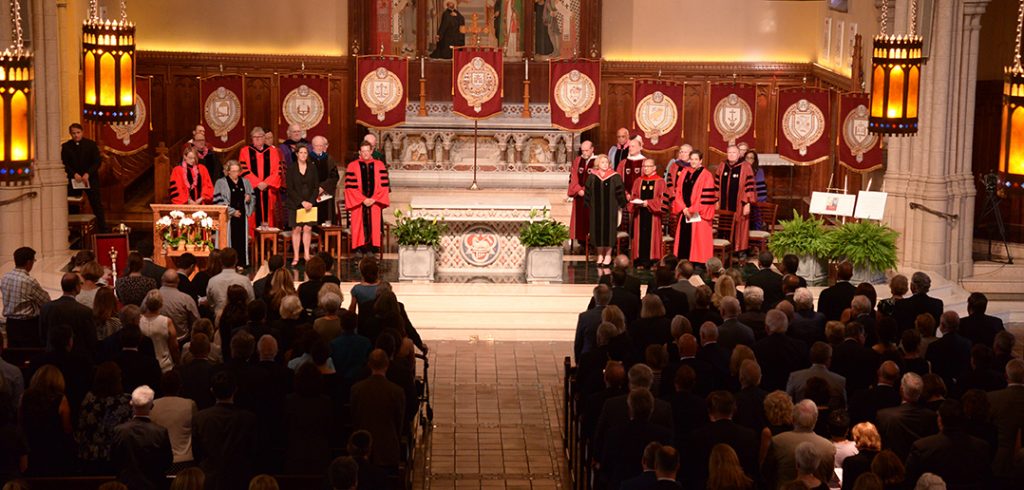 The Service of Remembrance at University Church