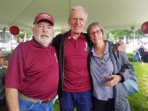 Jack McMahon, FCRH ’71, Richard King, FCRH '69 and Gale King 