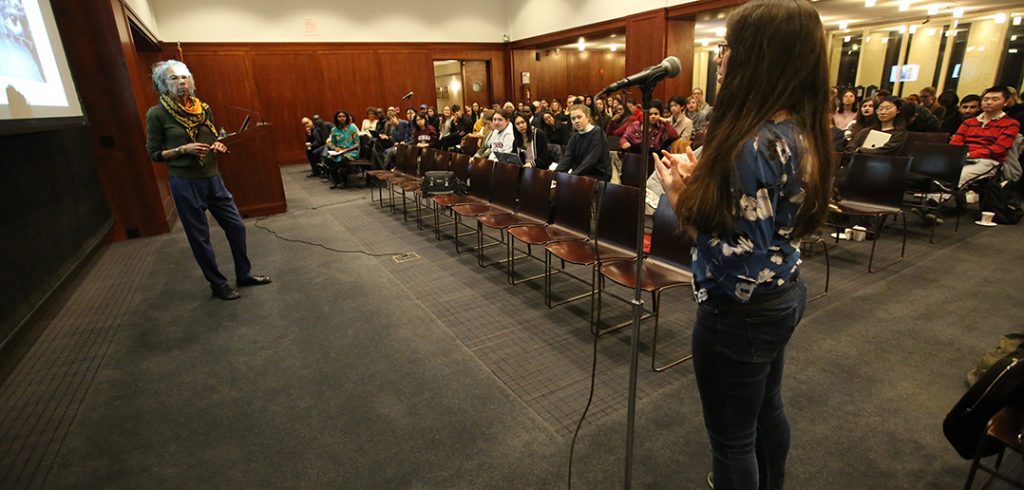 Q&A following the lecture