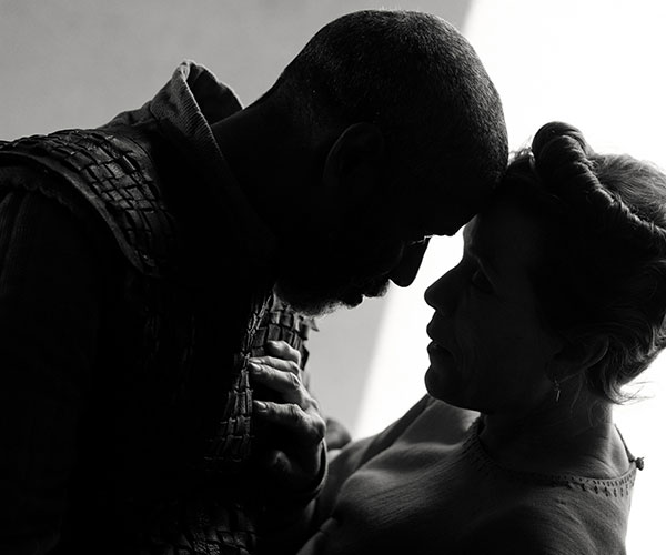 Denzel Washington and Frances McDormand in "The Tragedy of Macbeth"