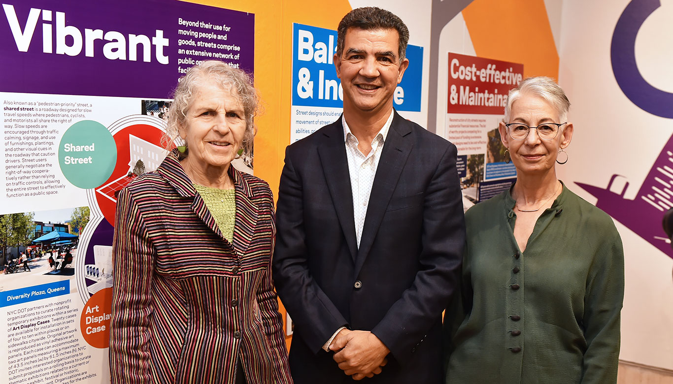 Wendy Feur, Ydanis Rodriguez and Abby Goldstein