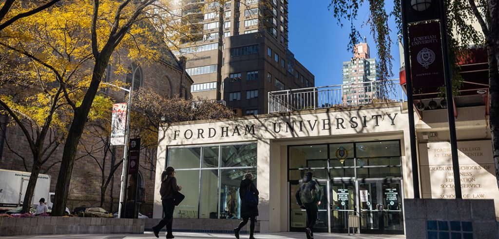 Fordham's Lincoln Center Campus