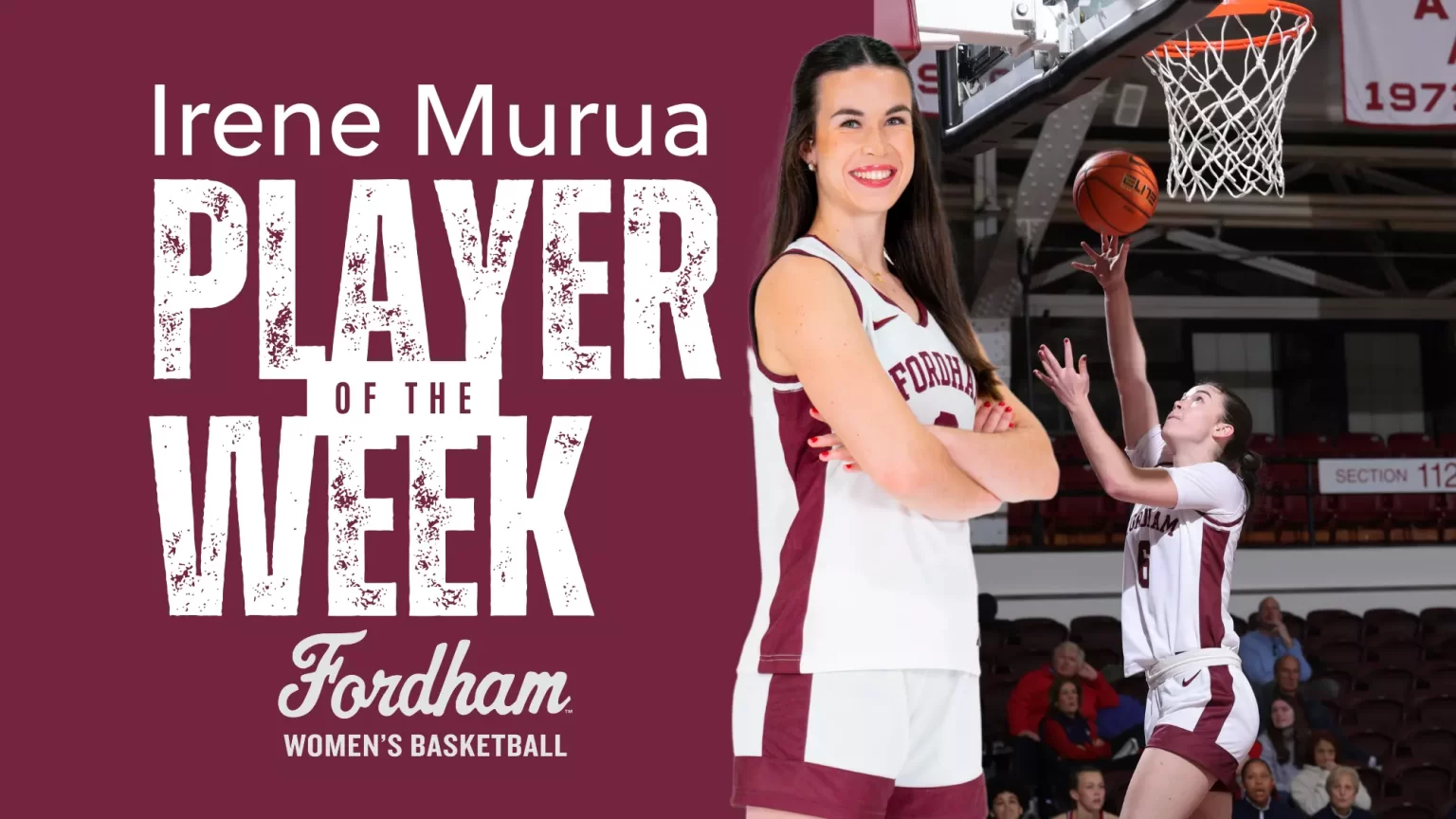 Irene Murua Player of the Week. Photo of her on right.